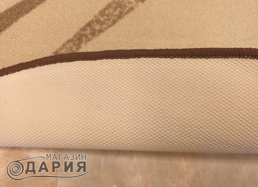 Мокетен килим ERIKA 8058 beige КРЪГ
