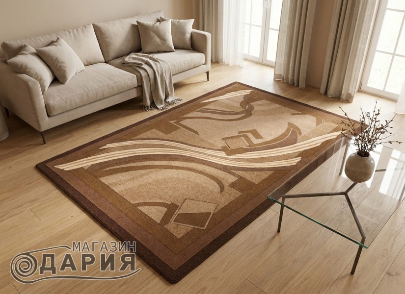 Мокетен килим ERIKA 8079 BROWN