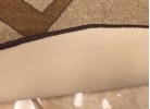 Мокетен килим ERIKA 8079 BROWN КРЪГ
