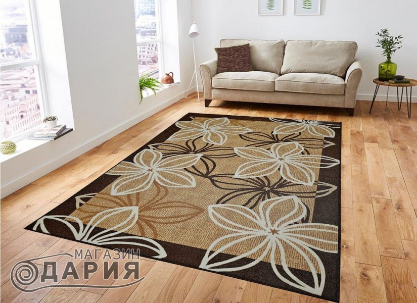 Мокетен килим ERIKA 8013 camel