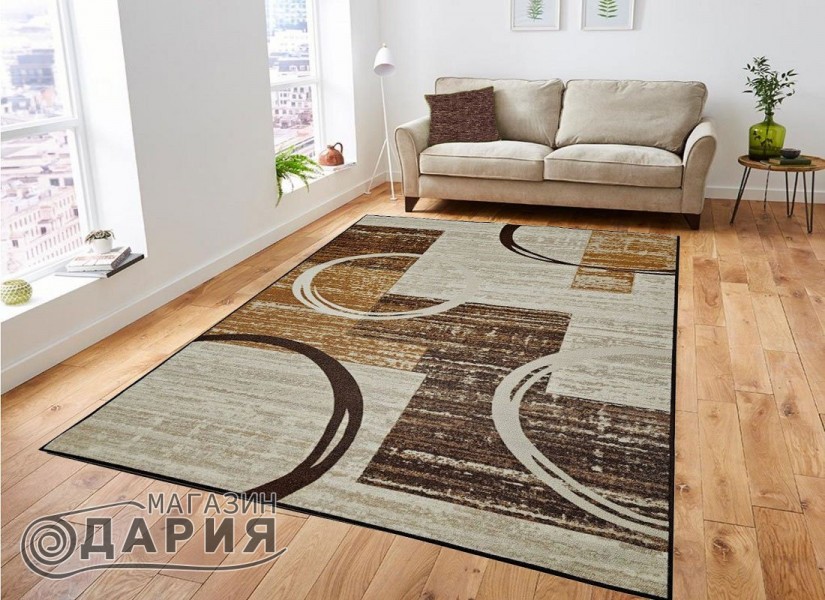 Мокетен килим ERIKA 8034 camel