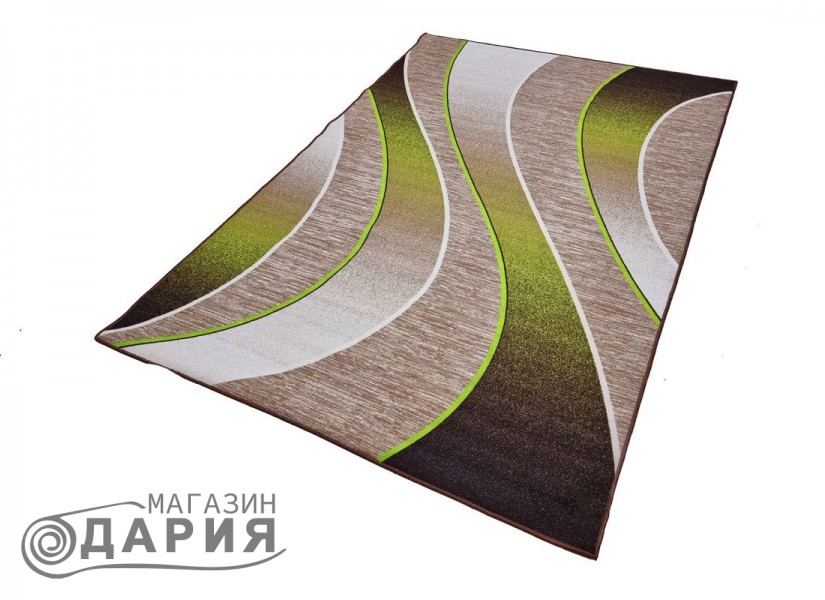 Мокетен килим ERIKA 8012 beige/green