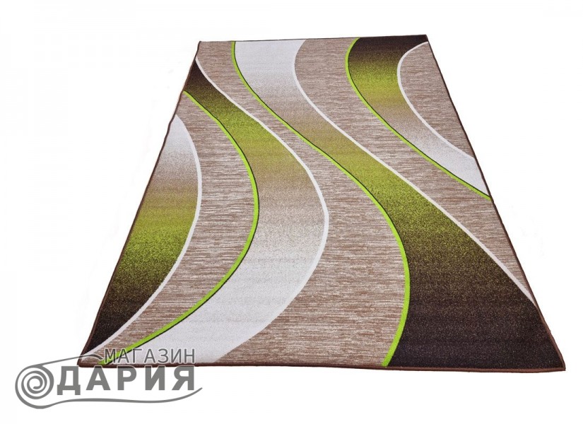 Мокетен килим ERIKA 8012 beige/green