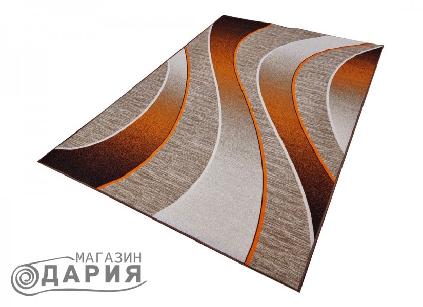Мокетен килим ERIKA 8012 beige/orange