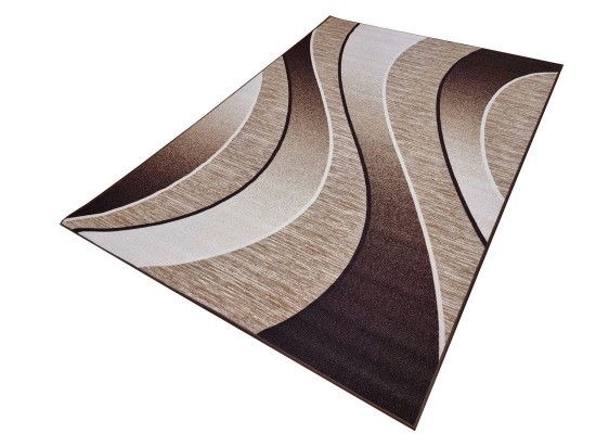 Мокетен килим ERIKA 8012 dark brown