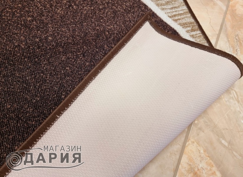 Мокетен килим ERIKA 8012 dark brown