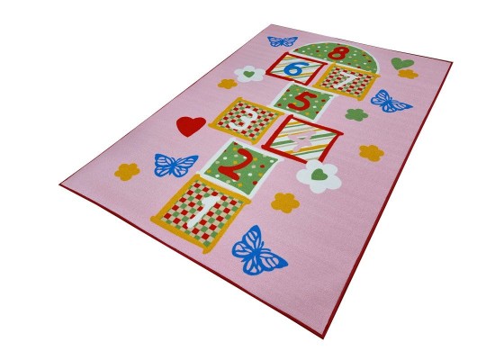 Мокетен килим ERIKA 8019 pink