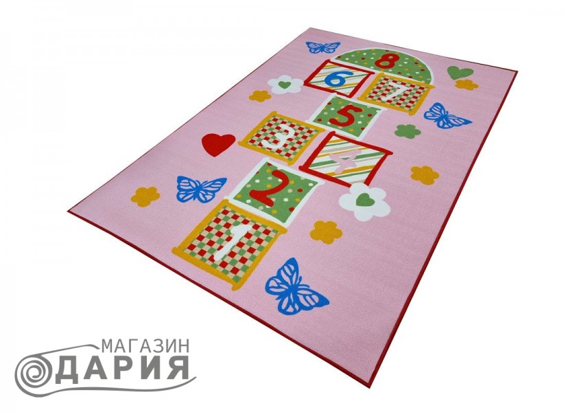 Мокетен килим ERIKA 8019 pink