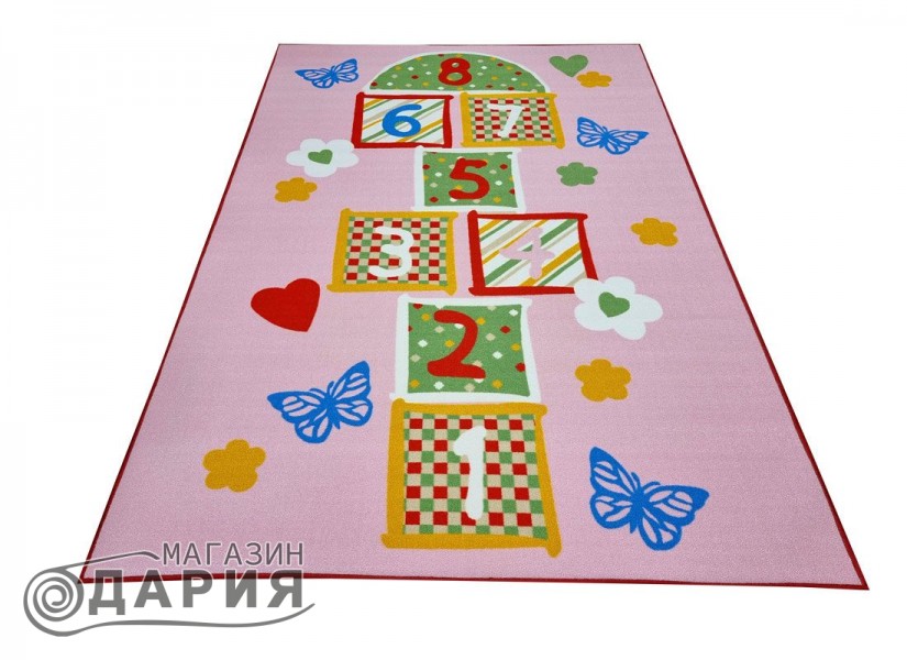 Мокетен килим ERIKA 8019 pink