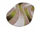 Мокетен килим ERIKA 8012 beige/green елипса