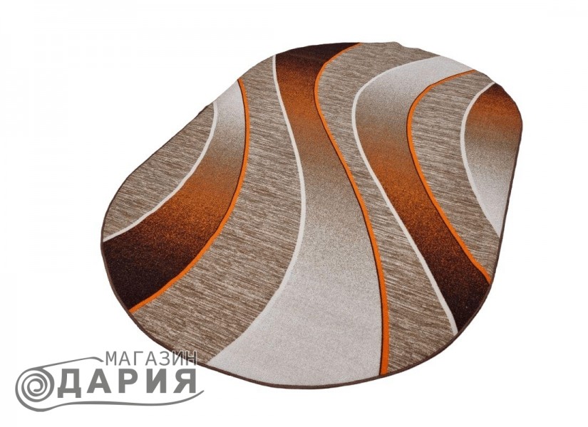Мокетен килим ERIKA 8012 beige/orange