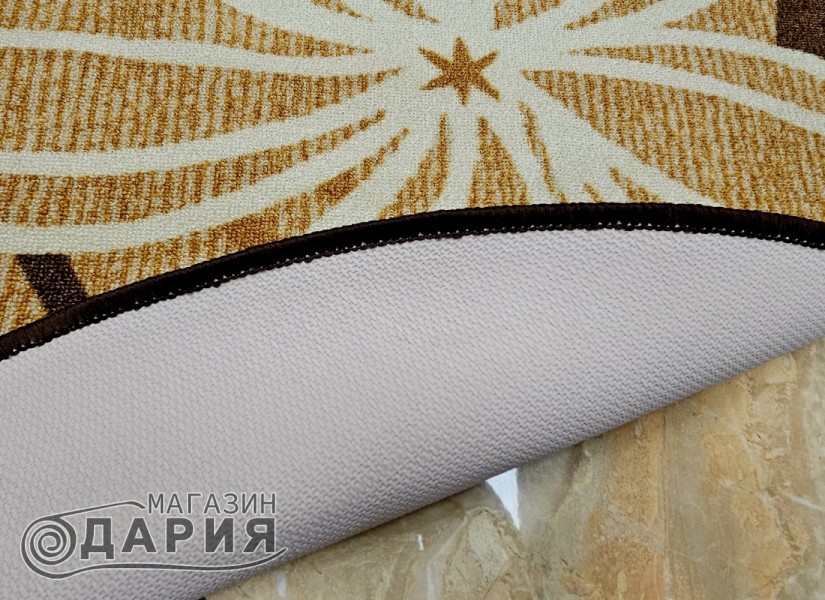 Мокетен килим ERIKA 8013 camel елипса