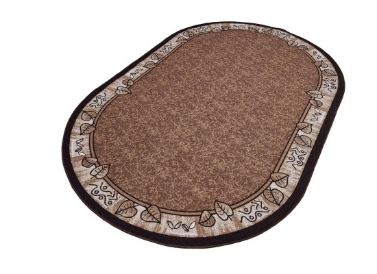 Мокетен килим ERIKA 8014 beige елипса