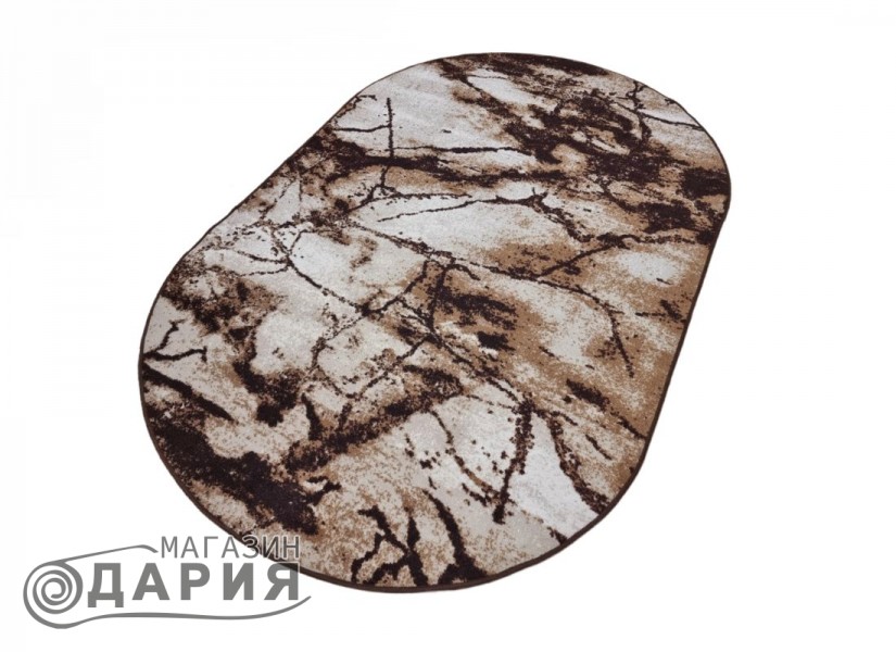 Мокетен килим ERIKA 8016 beige елипса