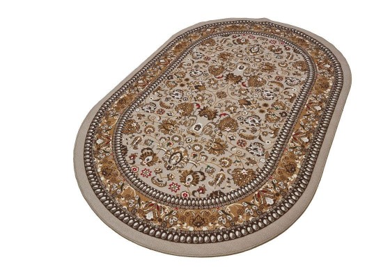 Мокетен килим ERIKA 8031 beige елипса