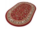 Мокетен килим ERIKA 8031 red елипса