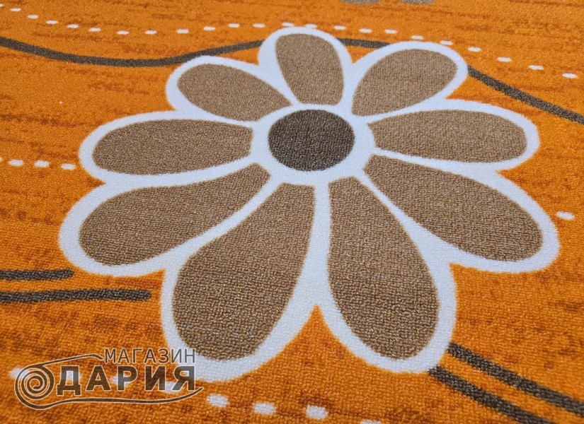 Мокетен килим ERIKA 8042 orange