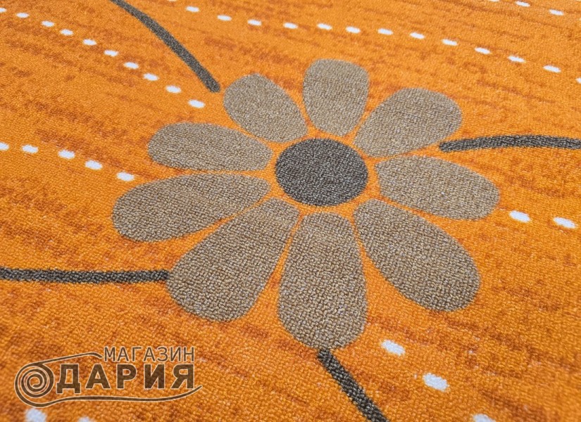 Мокетен килим ERIKA 8042 orange