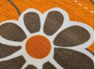 Мокетен килим ERIKA 8042 orange