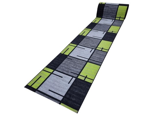 Мокетена пътека ERIKA 8010 grey/green