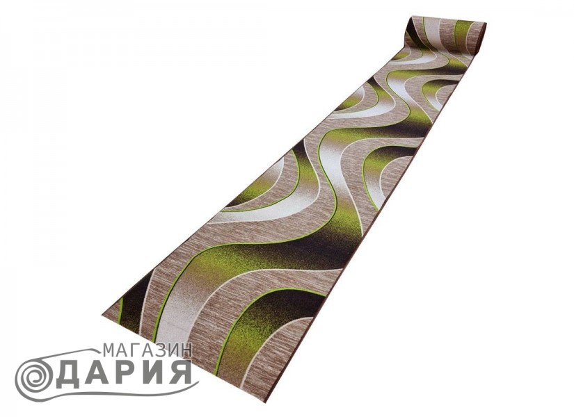 Мокетена пътека ERIKA 8012 beige/green