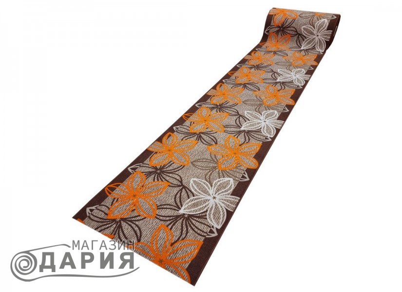 Мокетена пътека ERIKA 8013 beige/orange