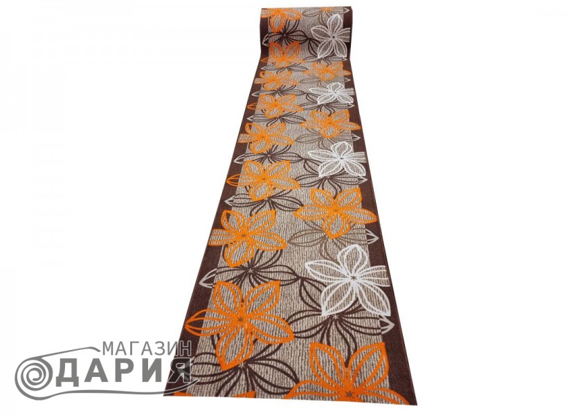Мокетена пътека ERIKA 8013 beige/orange