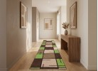 Мокетена пътека ERIKA 8010 beige/green