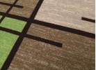 Мокетена пътека ERIKA 8010 beige/green
