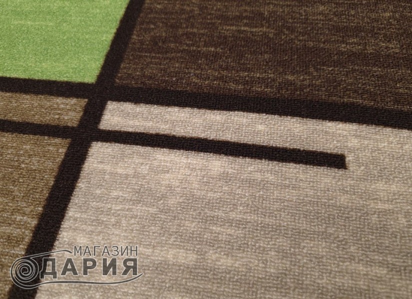 Мокетена пътека ERIKA 8010 beige/green