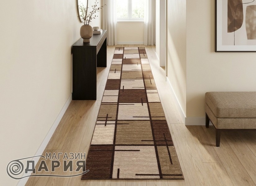 Мокетена пътека ERIKA 8010 brown