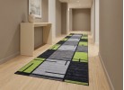 Мокетена пътека ERIKA 8010 grey/green