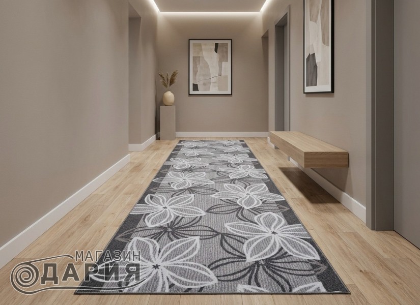 Мокетена пътека ERIKA 8013 grey