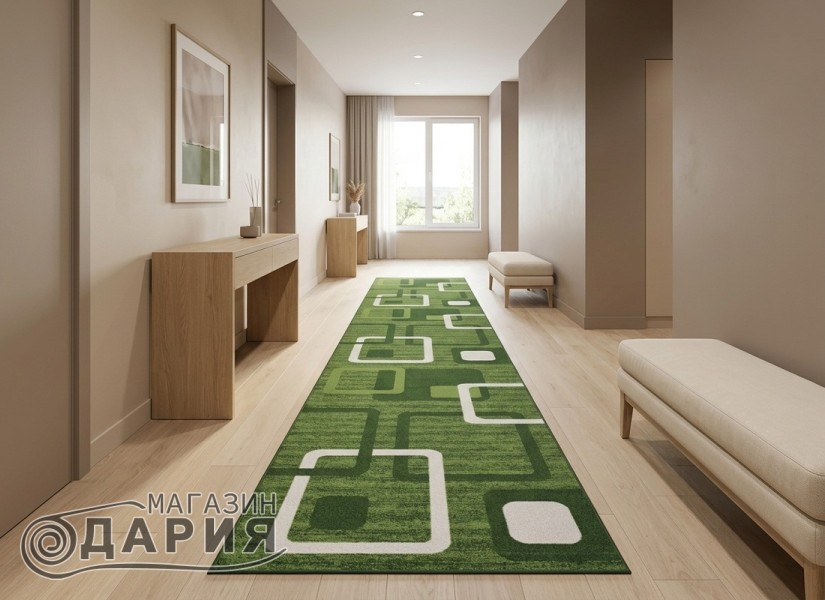 Мокетена пътека ERIKA 8024 green
