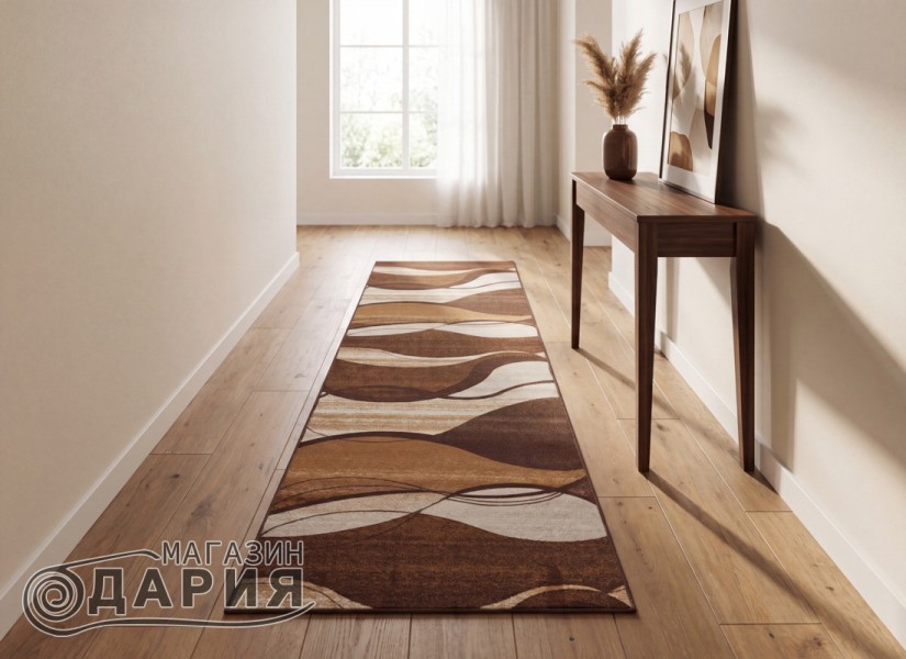 Мокетена пътека ERIKA 8026 brown