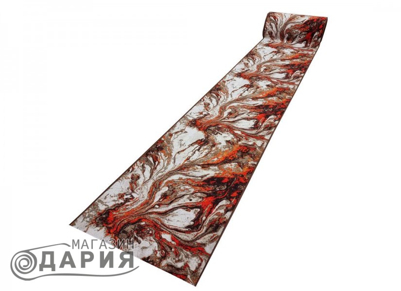 Мокетена пътека ERIKA 8033 beige/orange