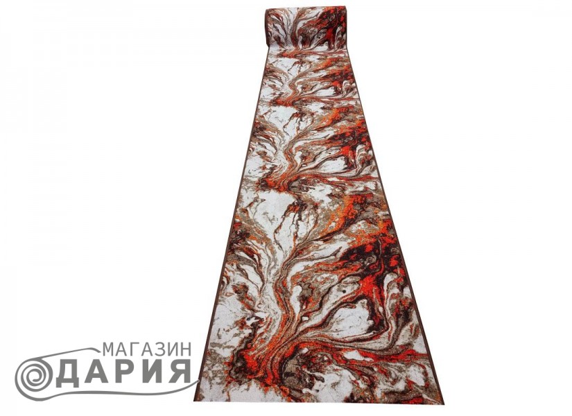 Мокетена пътека ERIKA 8033 beige/orange