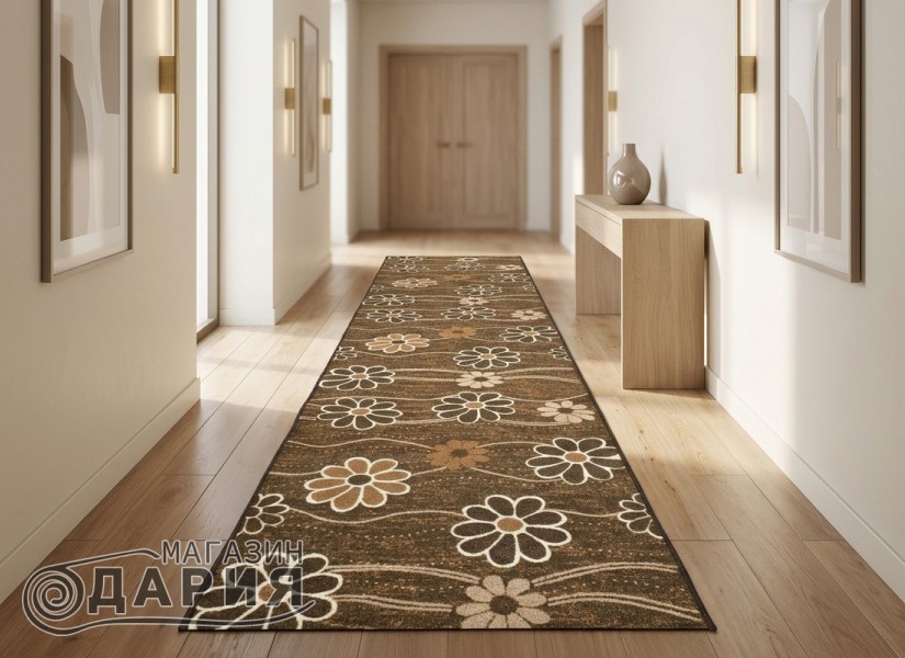 Мокетена пътека ERIKA 8042 brown