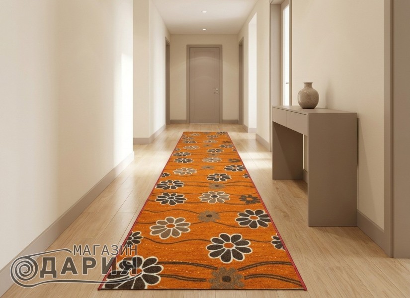 Мокетена пътека ERIKA 8042 orange