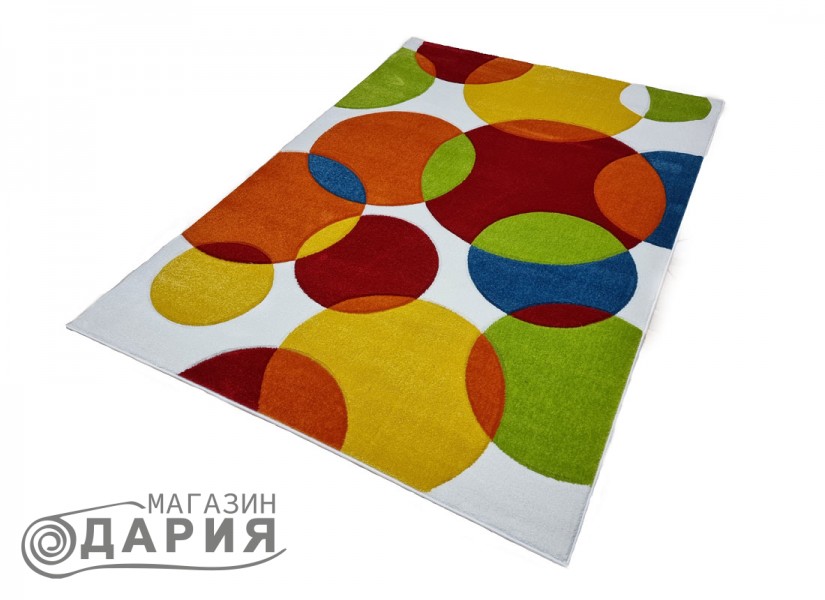 Тъкан килим GRACIA 132 orange/yellow