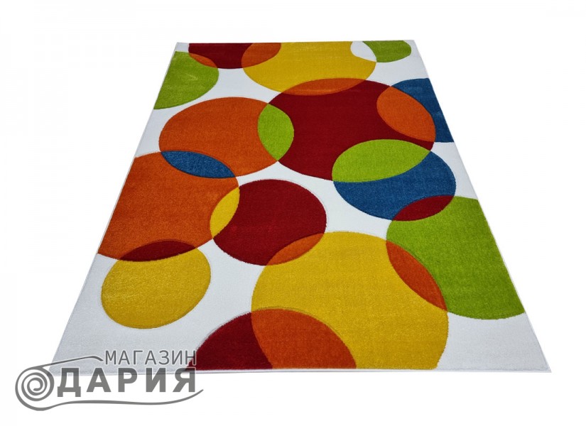 Тъкан килим GRACIA 132 orange/yellow