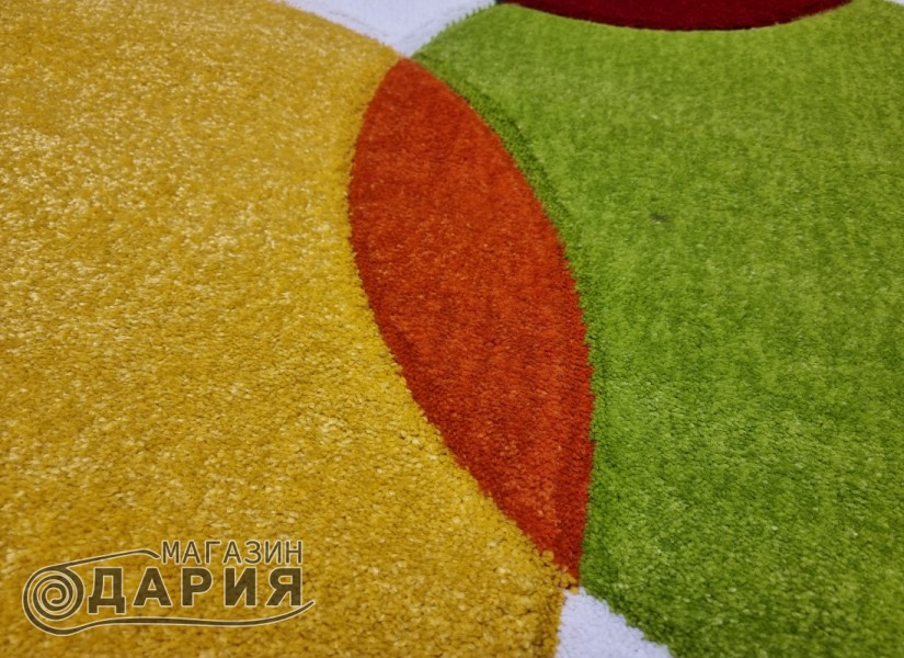 Тъкан килим GRACIA 132 orange/yellow