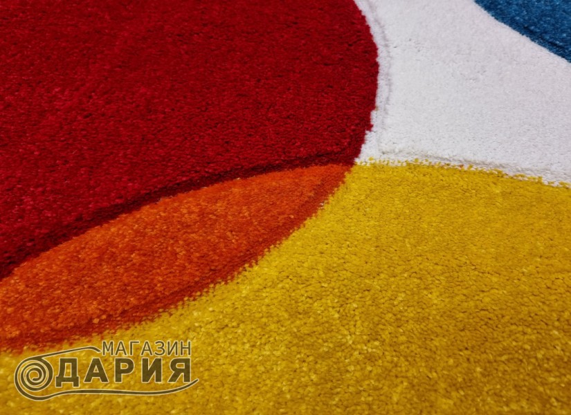 Тъкан килим GRACIA 132 orange/yellow
