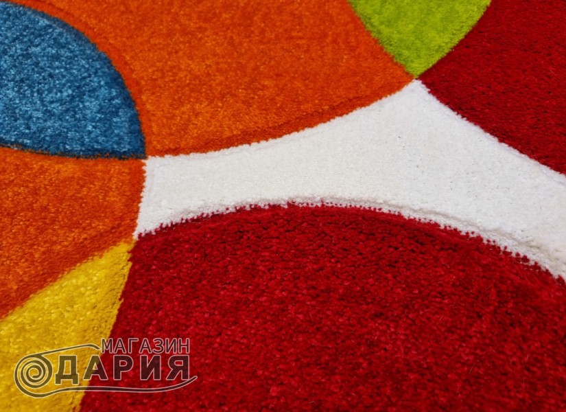 Тъкан килим GRACIA 132 orange/yellow