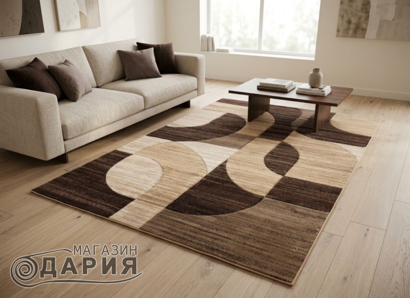 Тъкан килим GRACIA 545 beige/brown