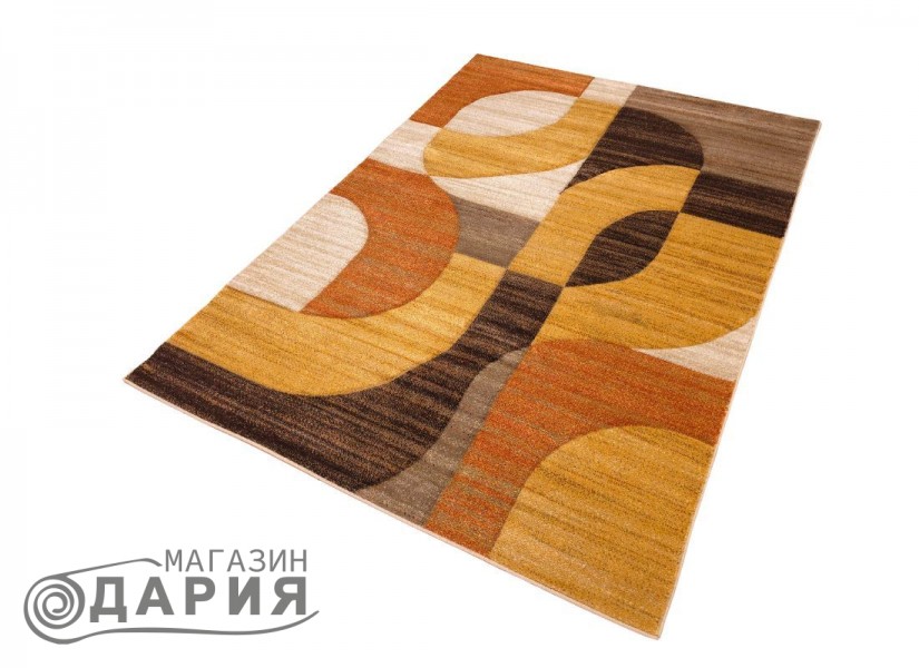 Тъкан килим GRACIA 545 yellow/rust