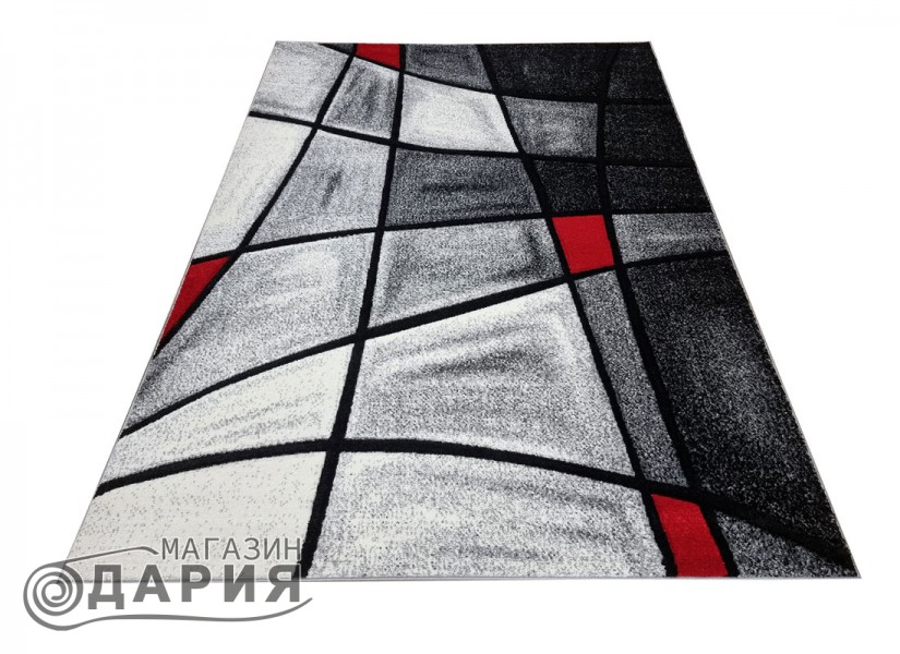 Тъкан килим GRACIA 723 white/grey