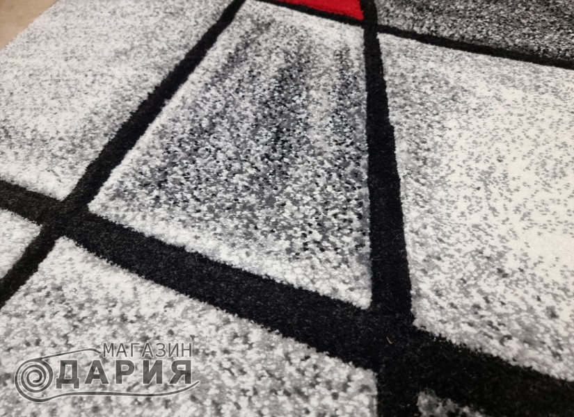 Тъкан килим GRACIA 723 white/grey