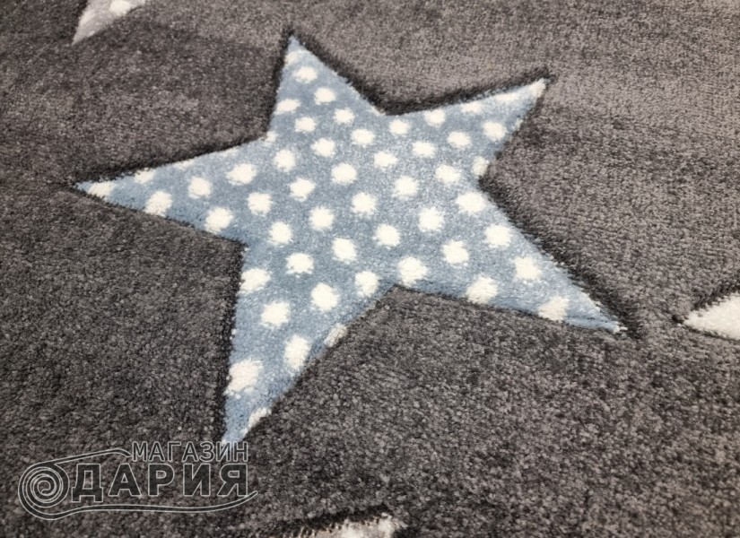 Тъкан килим GRACIA 742 grey/blue
