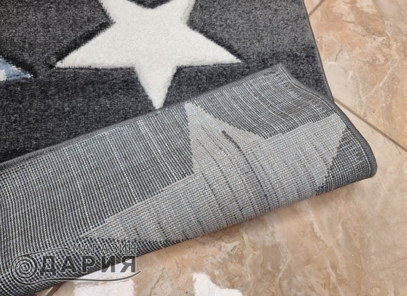 Тъкан килим GRACIA 742 grey/blue